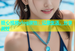 糖心视频vlog淑怡：记录生活，分享美好