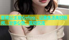 香菜公主糖心vlog：记录生活美好瞬间，分享心情，互动交流