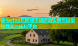 糖心vlog官网版下载高清影视剪辑创作社交一体化平台