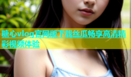 糖心vlog官网版下载丝瓜畅享高清精彩视频体验