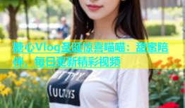 糖心Vlog圣诞惊喜喵喵：甜蜜陪伴，每日更新精彩视频