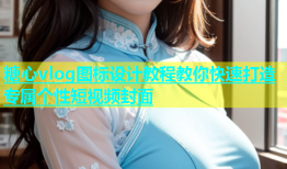 糖心vlog图标设计教程教你快速打造专属个性短视频封面