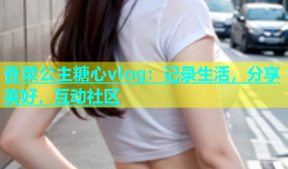 香菜公主糖心vlog：记录生活，分享美好，互动社区